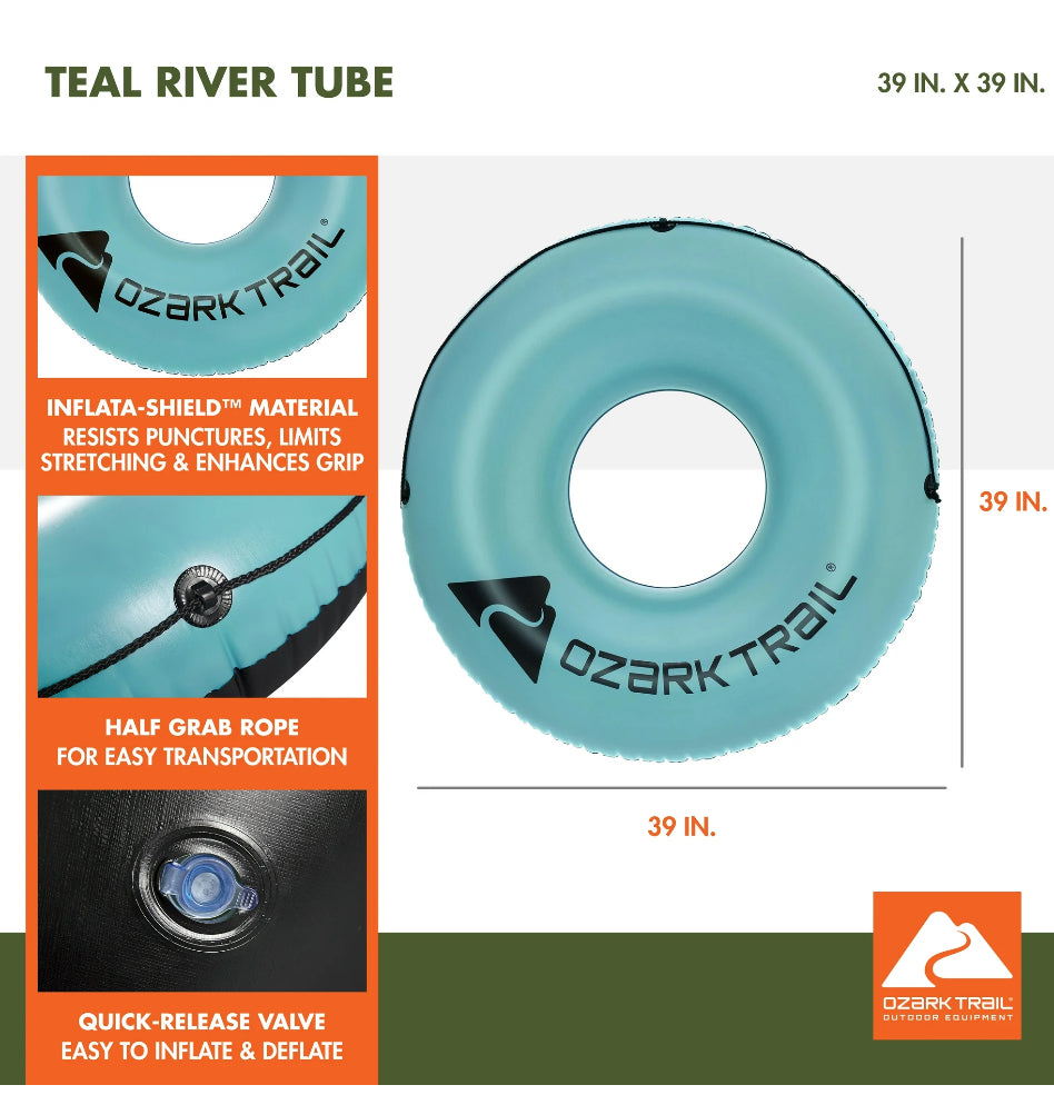 Ozark Trail Teal River Tube 39"