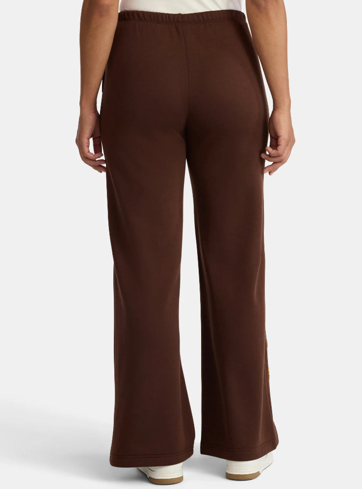 Disney Mickey Mouse Women's Graphic Wide Leg Jogger Pants.