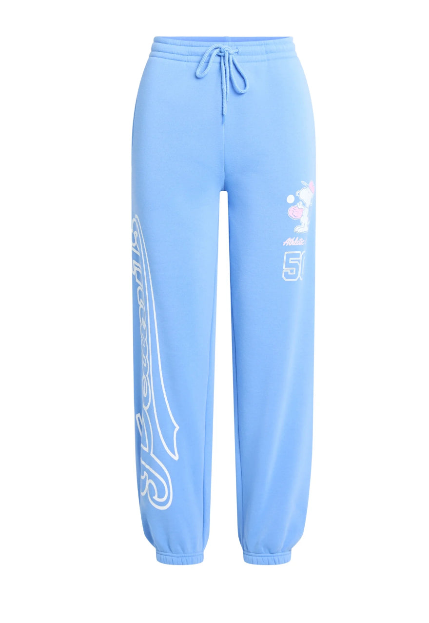 Peanuts Snoopy Blue Jogger Pants — Officially Licensed, Juniors Fit