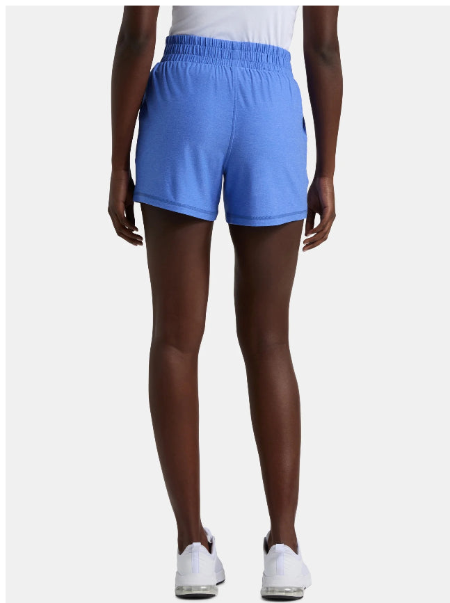 Athletic Works Women's and Women’s Plus ButterCore Soft Performance Gym Shorts.