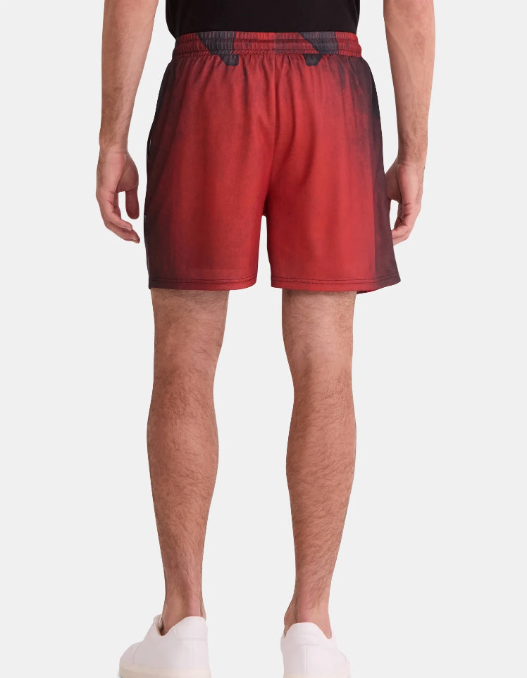 Deadpool Men's and Big Men's Graphic Mesh Shorts.