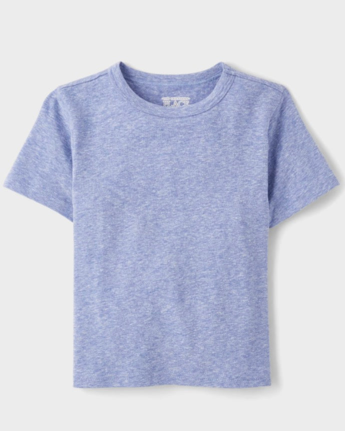 Baby And Toddler Boys Marled Top - Blue