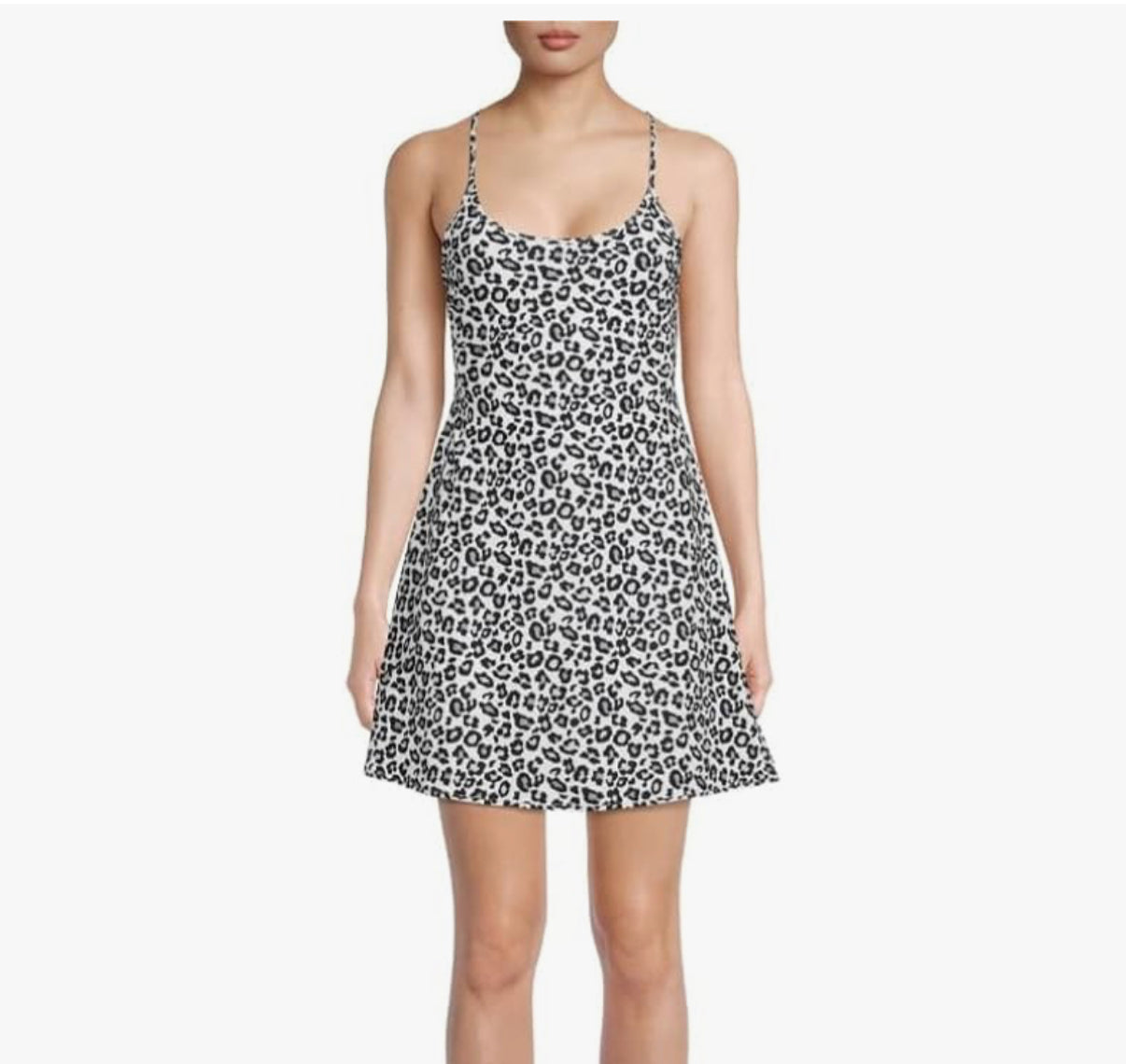 Athlux Leopard Print Exercise Dress