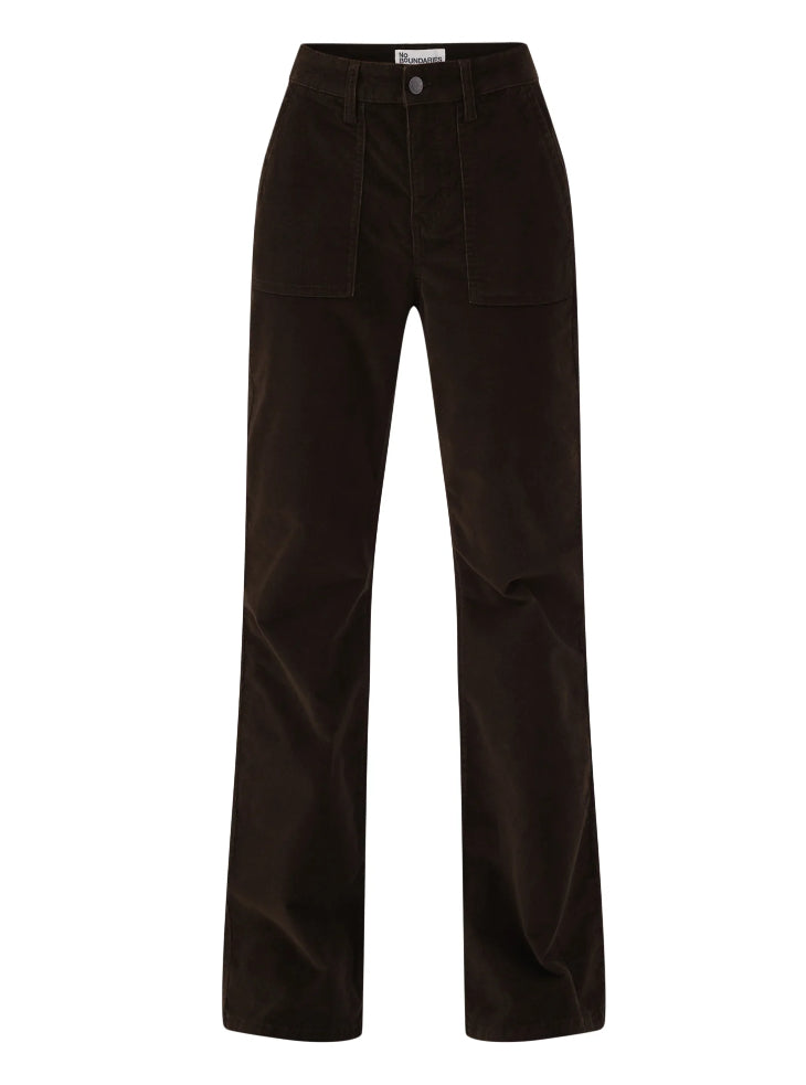 No Boundaries Mid Rise Porkchop Flare Pants