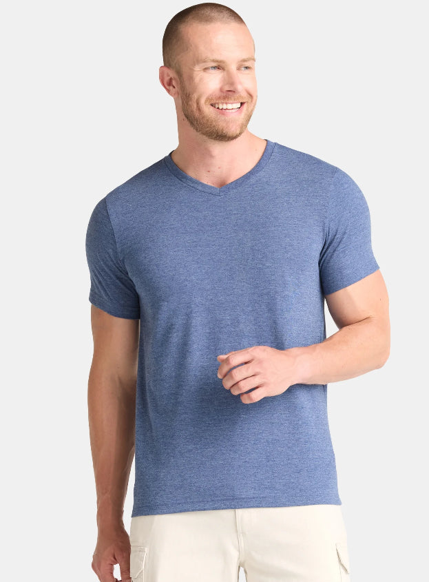 George Men’s and Big Men’s V Neck Tee