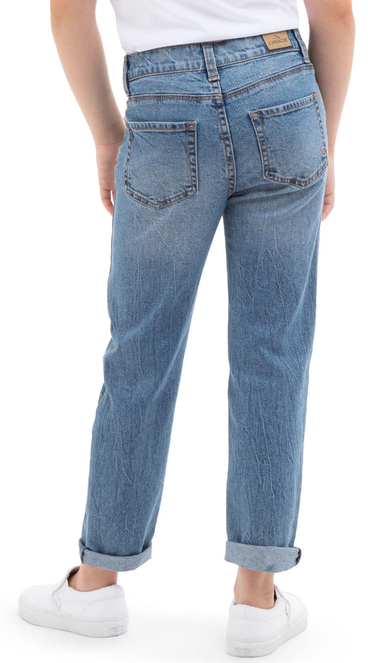 Jordache Girls High Rise Girlfriend Jean