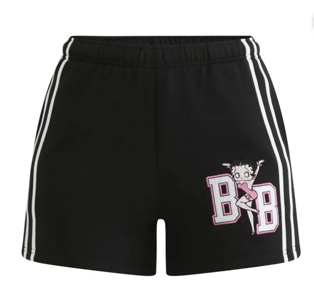 Betty Boop Women’s and Women’s Plus Graphic Print Shorts, 3.75'' Inseam