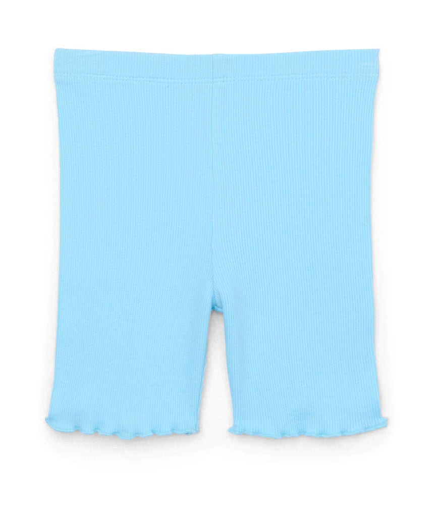 Garanimals Toddler Girl Rib Biker Shorts with Lettuce Hem.