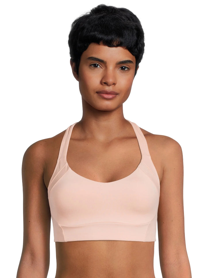 Avia Women's Split Racerback Bra with Adjustable Straps