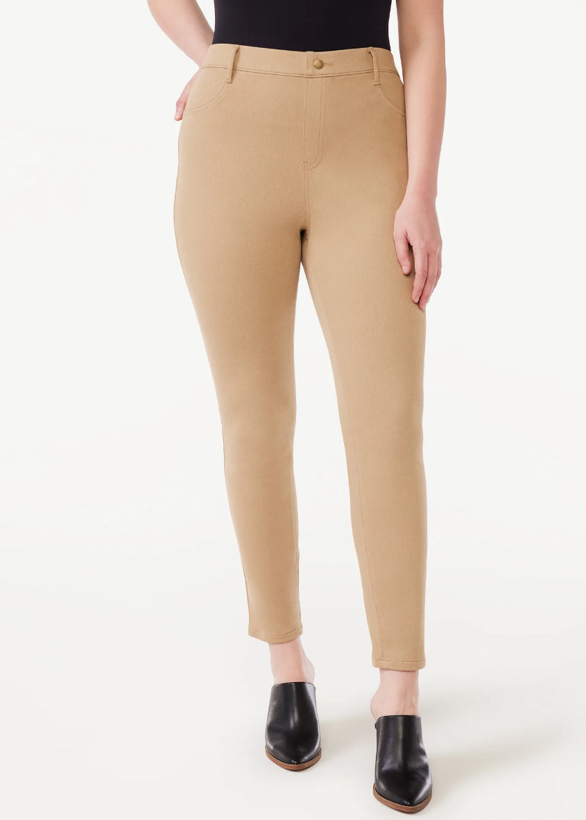 Time and Tru Women's High Rise Jeggings, 29" Inseam