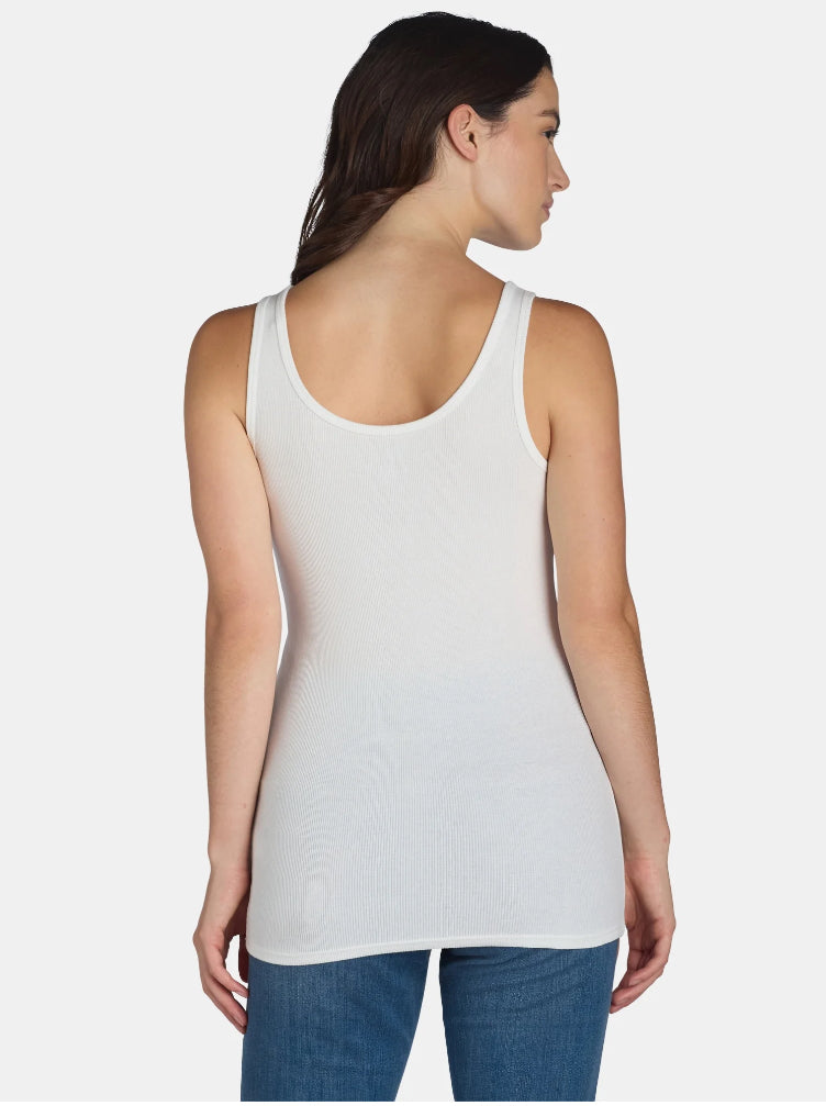 Time and Tru Women's Ribbed Tank Top