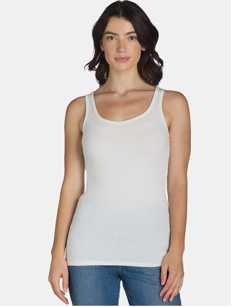 Time and Tru Women's Ribbed Tank Top