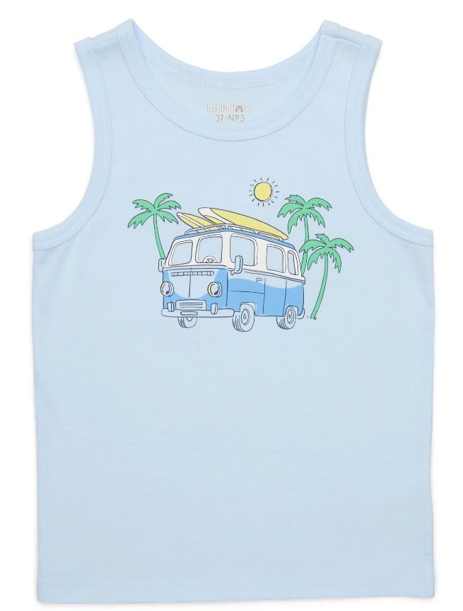 Garanimals Toddler Boy Graphic Jersey Tank.