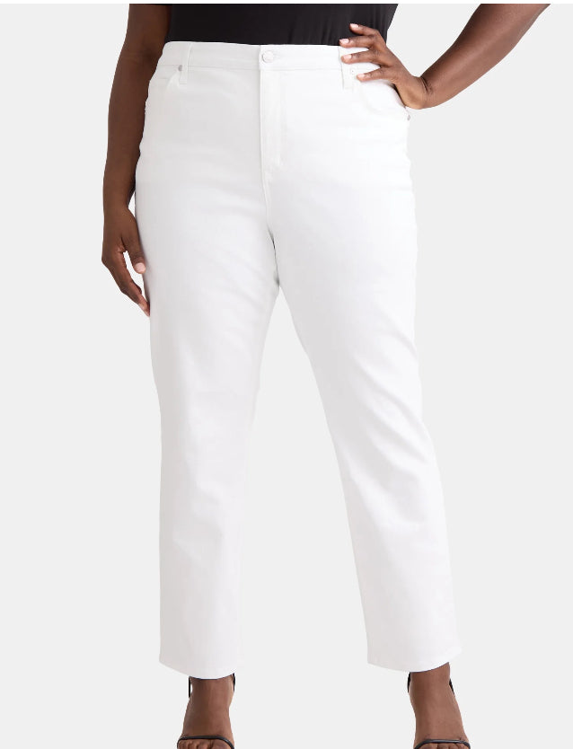 Terra & Sky Women's Plus Size Straight Jeans