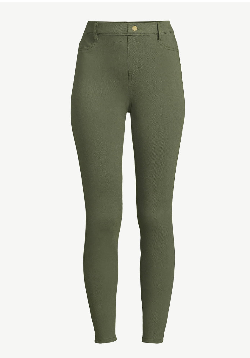Time and Tru Women's High Rise Jeggings, 29" Inseam