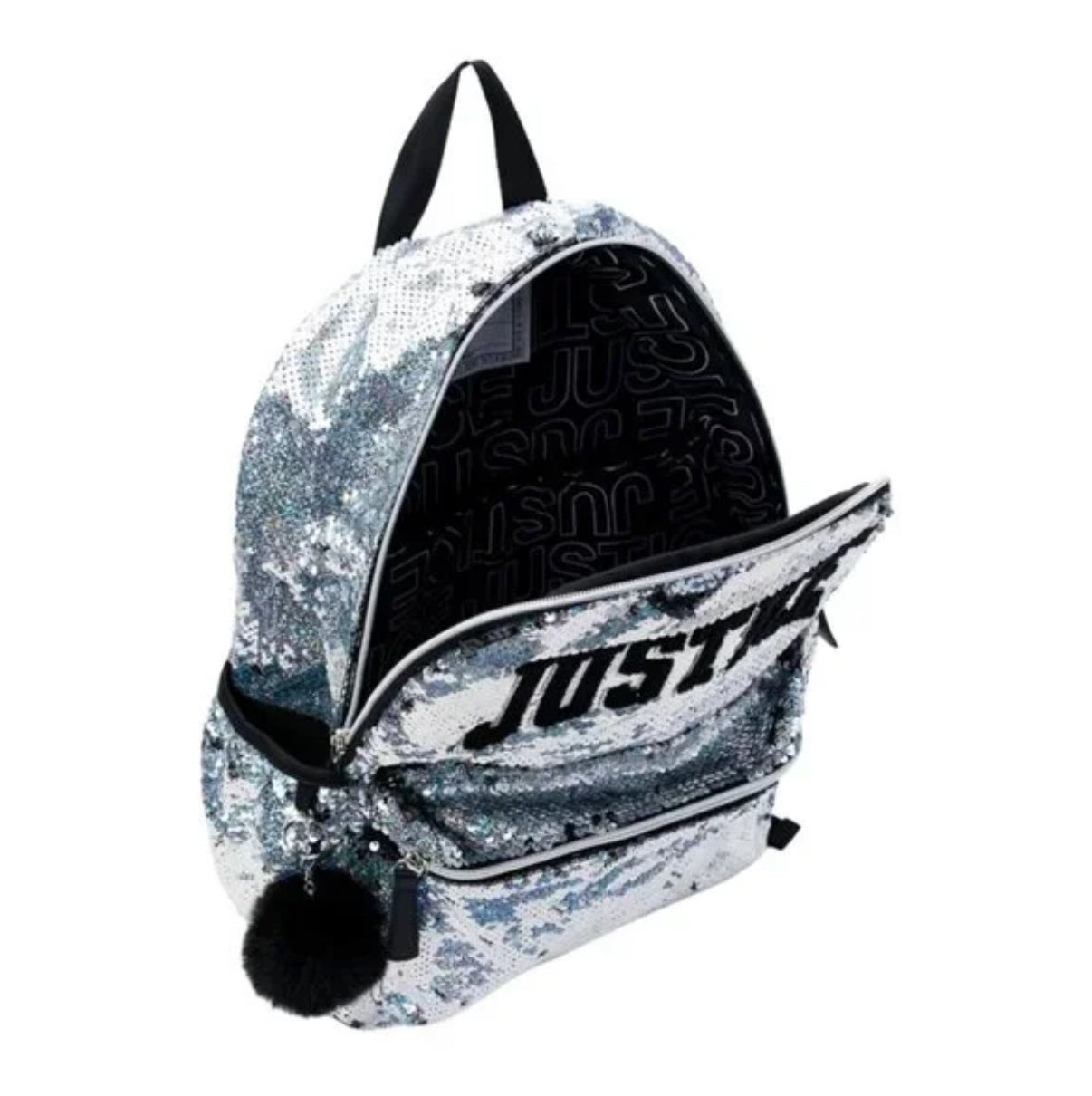 Justice Girls Sequins School Backpack New Collection