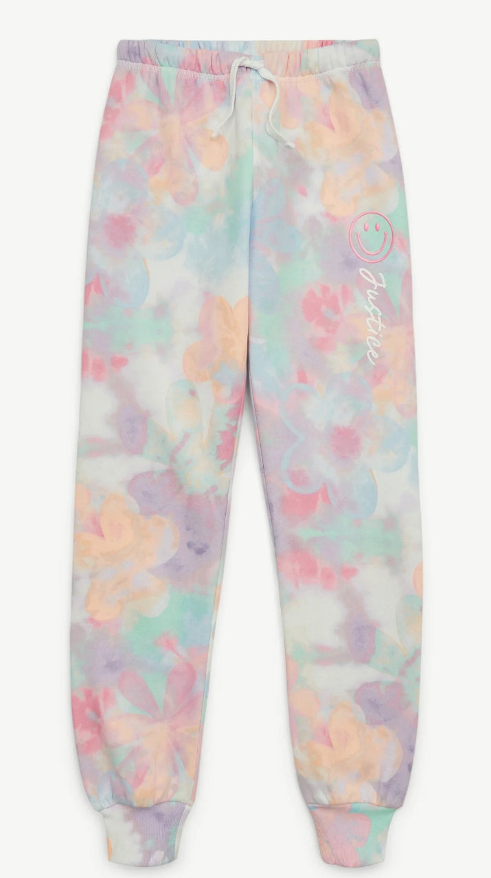 Justice EDF Jogger – Tie-Dye Pastel (LMLT)