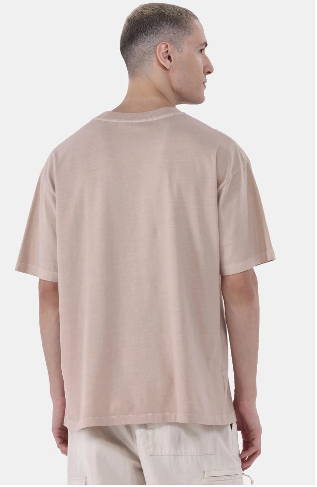 No Boundaries All Gender Cotton Oversize Tee with Short Sleeves.