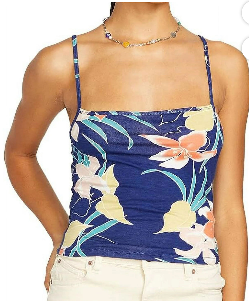 Volcom CabanaNana Cami – Navy Floral