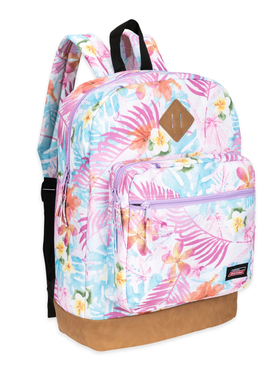 Genuine Dickies Unisex Varsity Backpack Floral Print