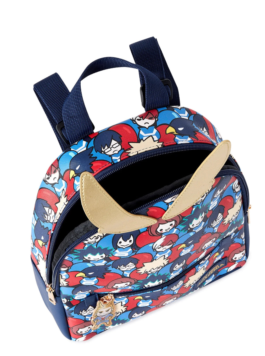 My Hero Academia Women’s All Over Print Mini Backpack Multi-Color