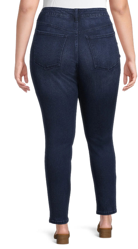 Terra & Sky Women's Plus Size Skinny Jeans