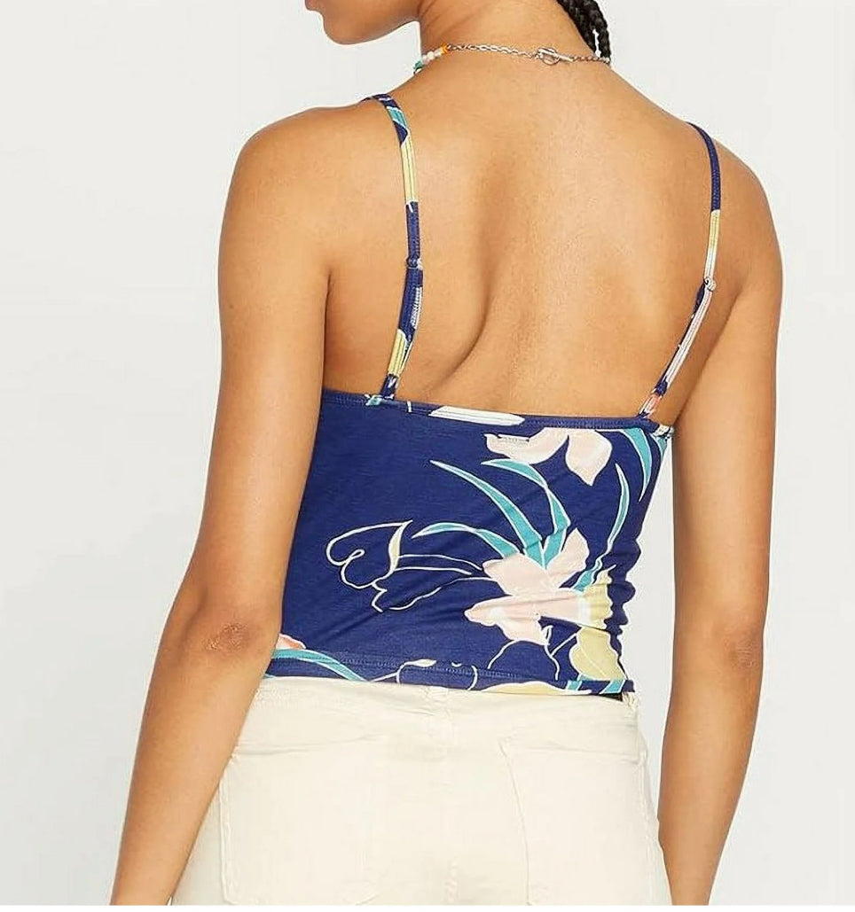 Volcom CabanaNana Cami – Navy Floral