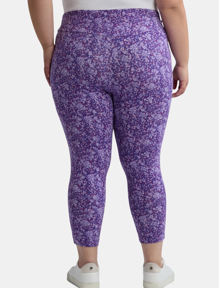 Terra & Sky Women's Plus Size Capri Legging.