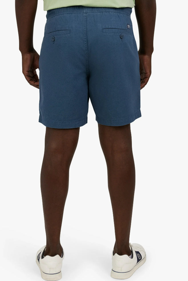 Chaps Men's and Big Men's Linen-Blend Pull-On Shorts.