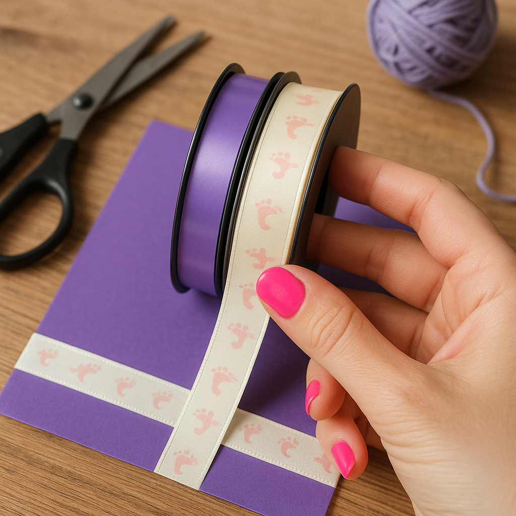 Bridgerton Decorative Ribbon Set – 2 Rolls (12 ft each)