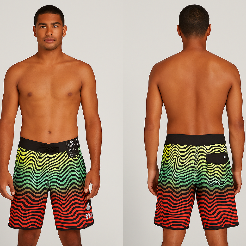 Volcom Mod-Tech Hawaii Scallop 19” Boardshorts