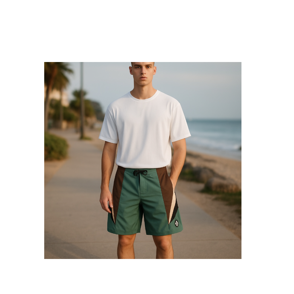 Volcom Mod-Tech Fir Green Boardshorts