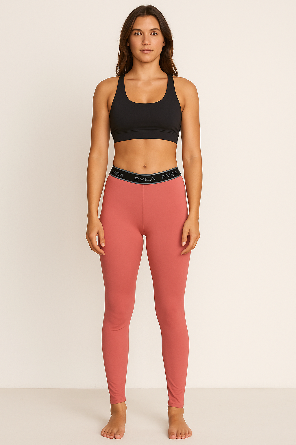 RVCA Base Legging – Rose