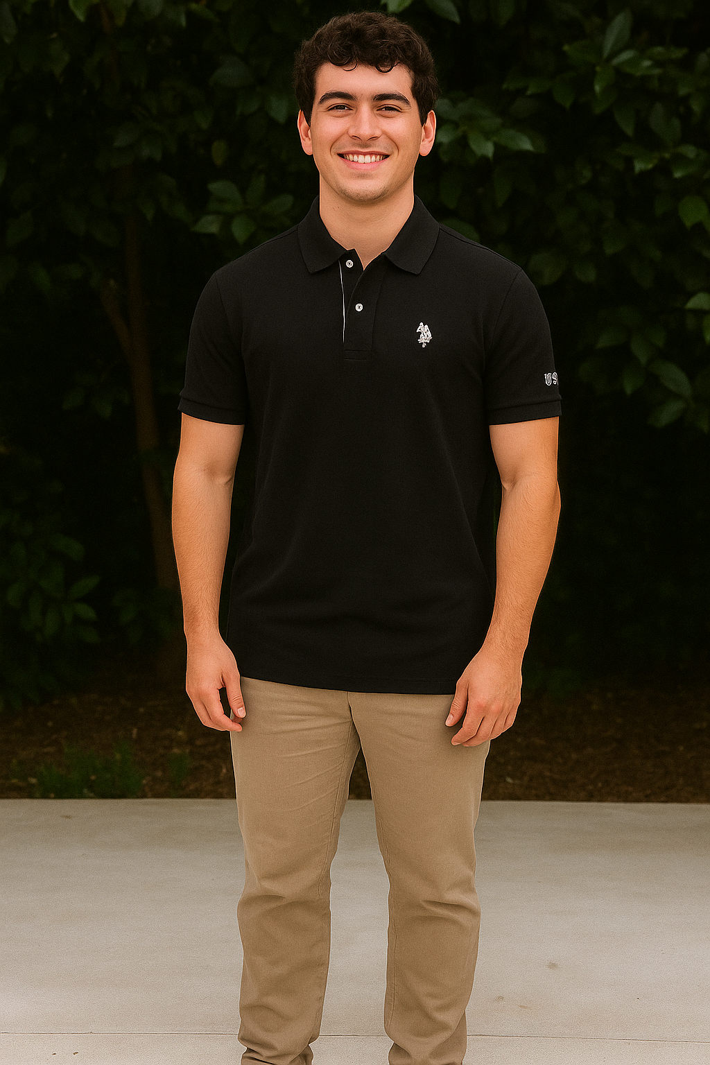 U.S. Polo Assn. Men’s Novelty Sport Polo