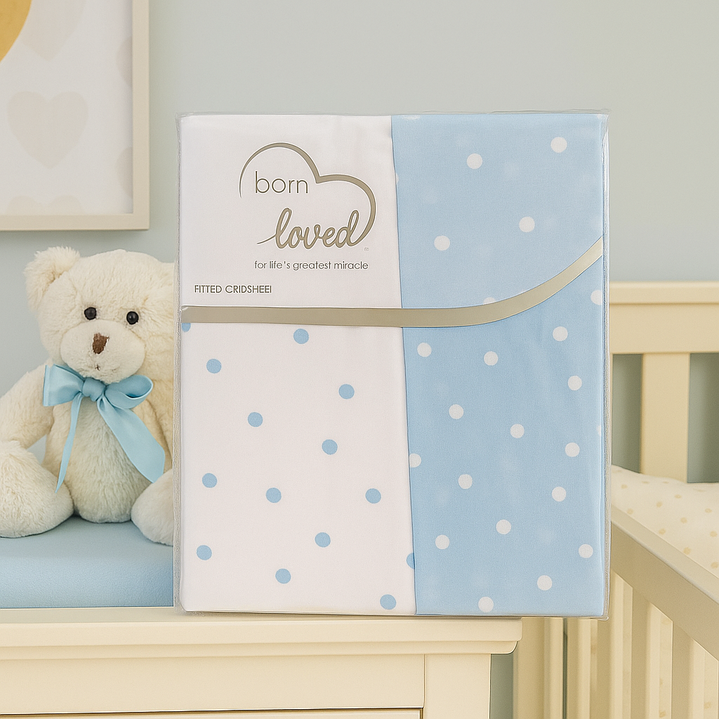 Born Loved™ Fitted Crib Sheet (2-Pack