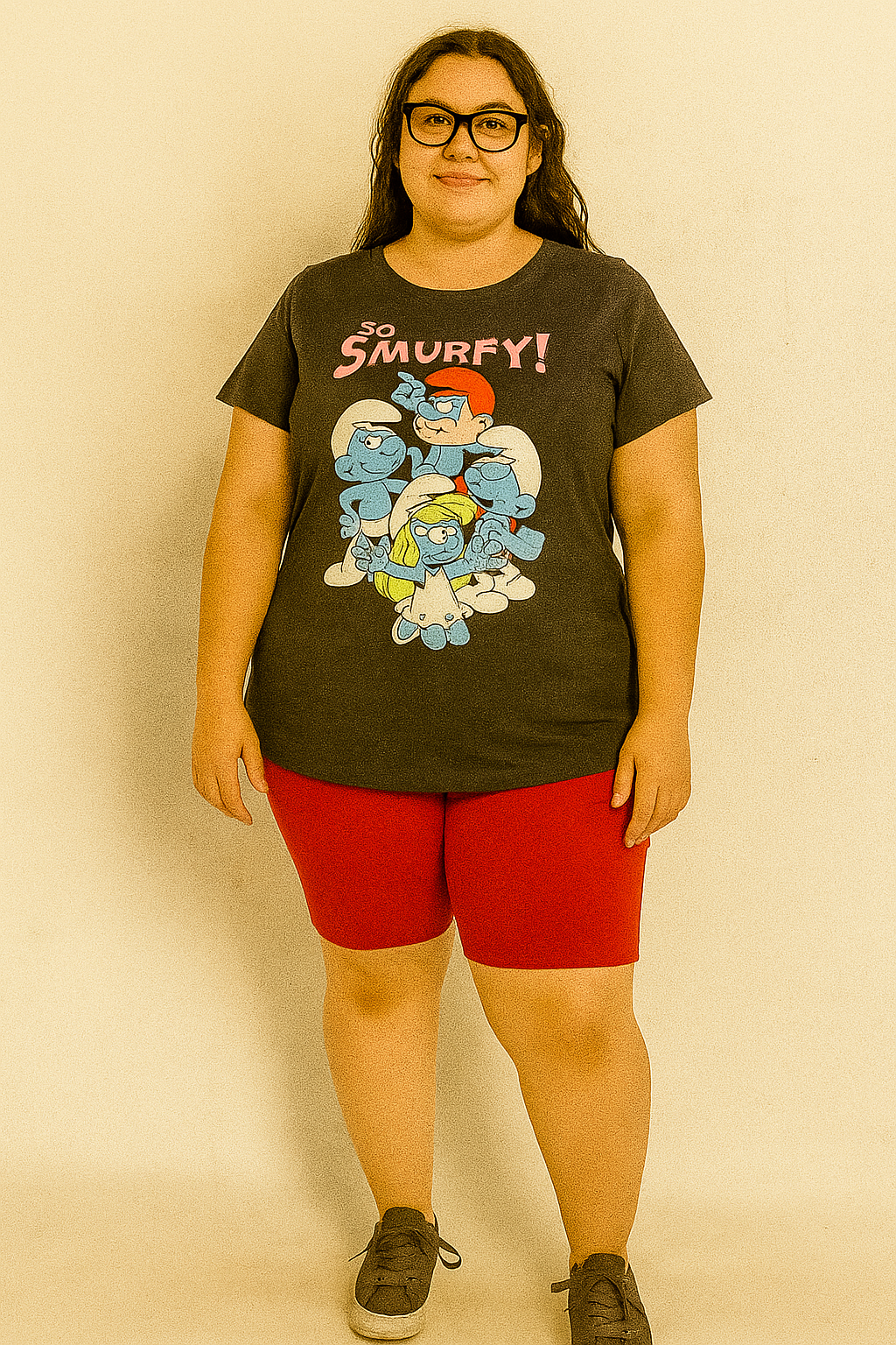 π§΅ βSo Smurfy!β Graphic Tee β Plus Size