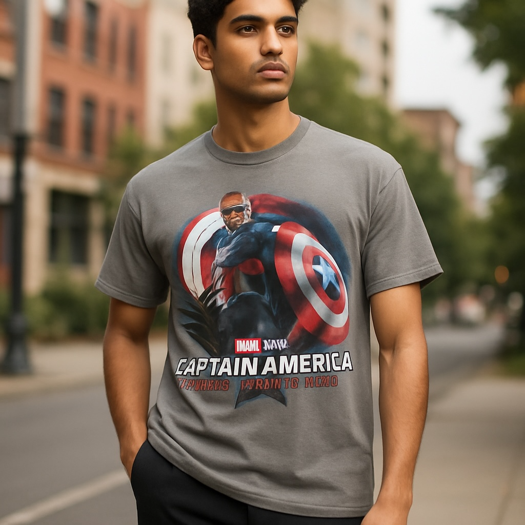 Men’s Captain America “Brave New World” Graphic Tee