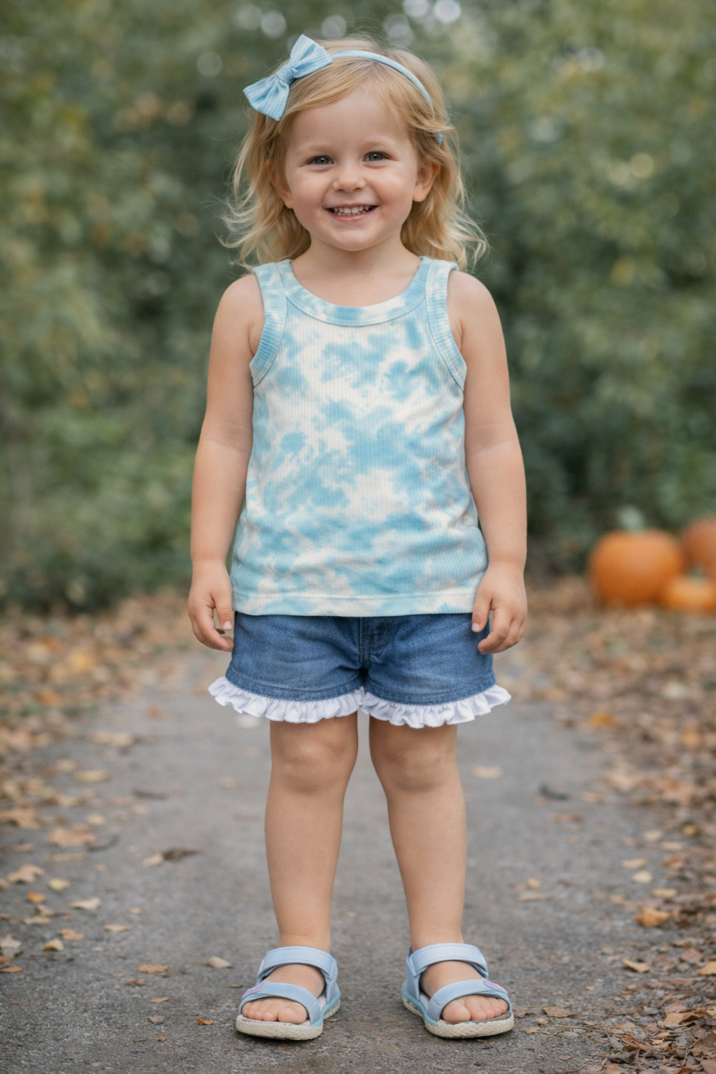 Ribbed sleeveless tank top