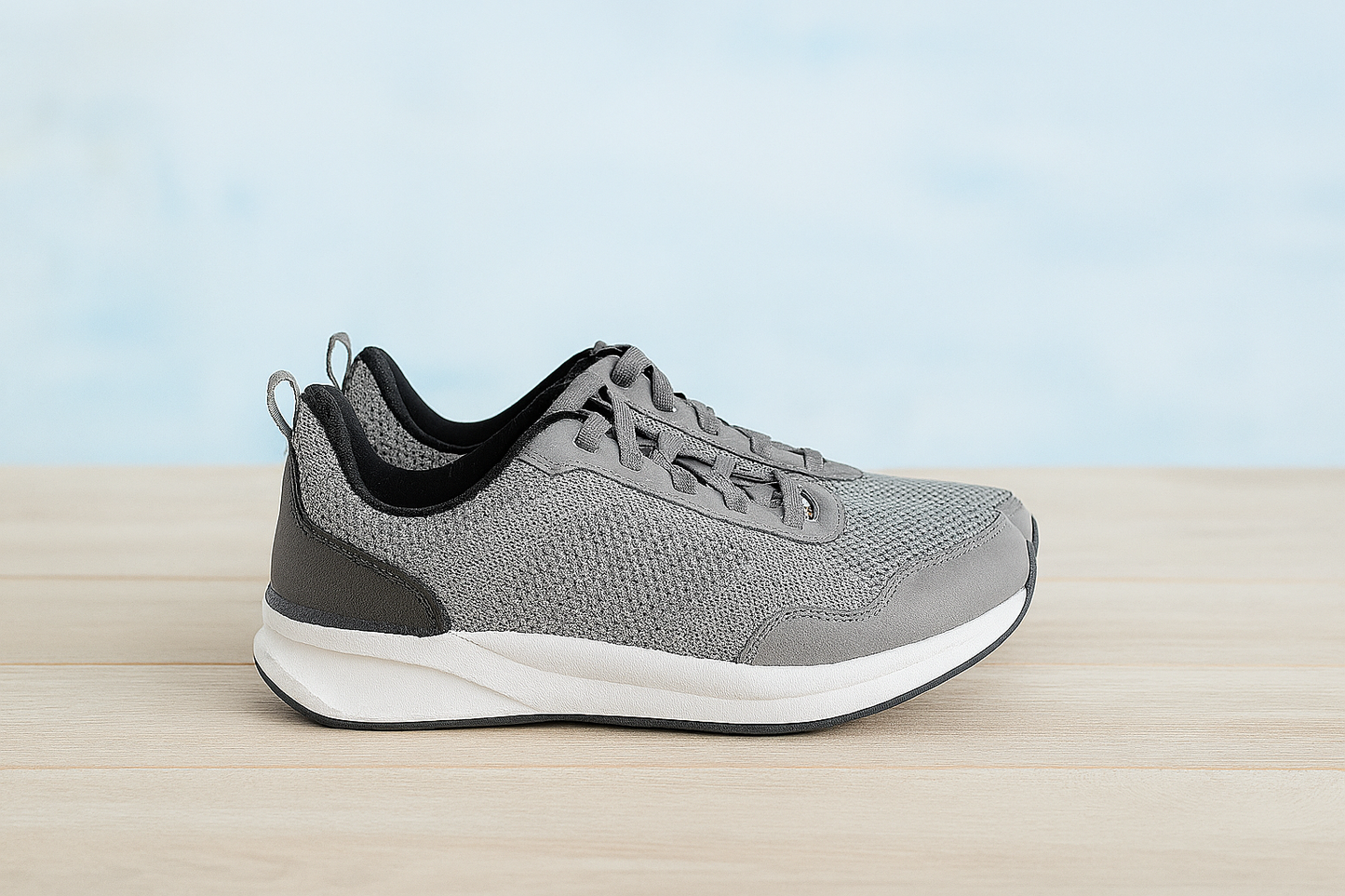 Men’s Knit Casual Sneakers with Memory Foam