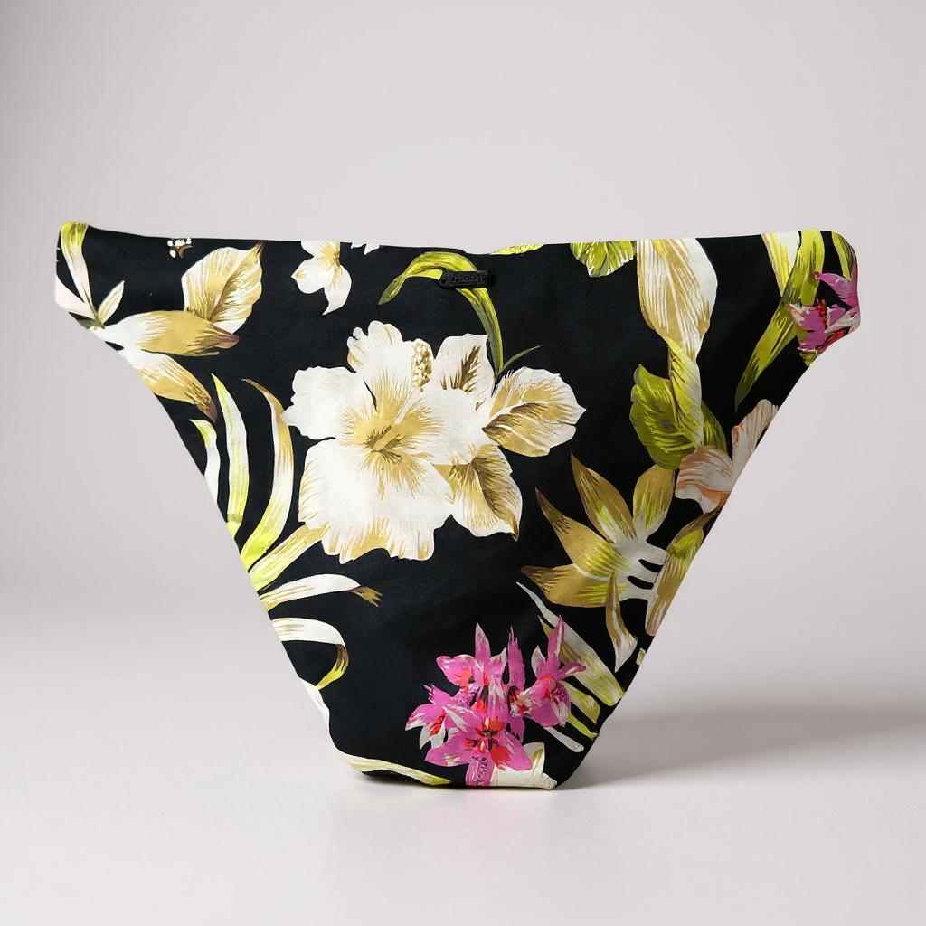 Volcom Shore Can Cheeky Bikini Bottom – Tropical Floral