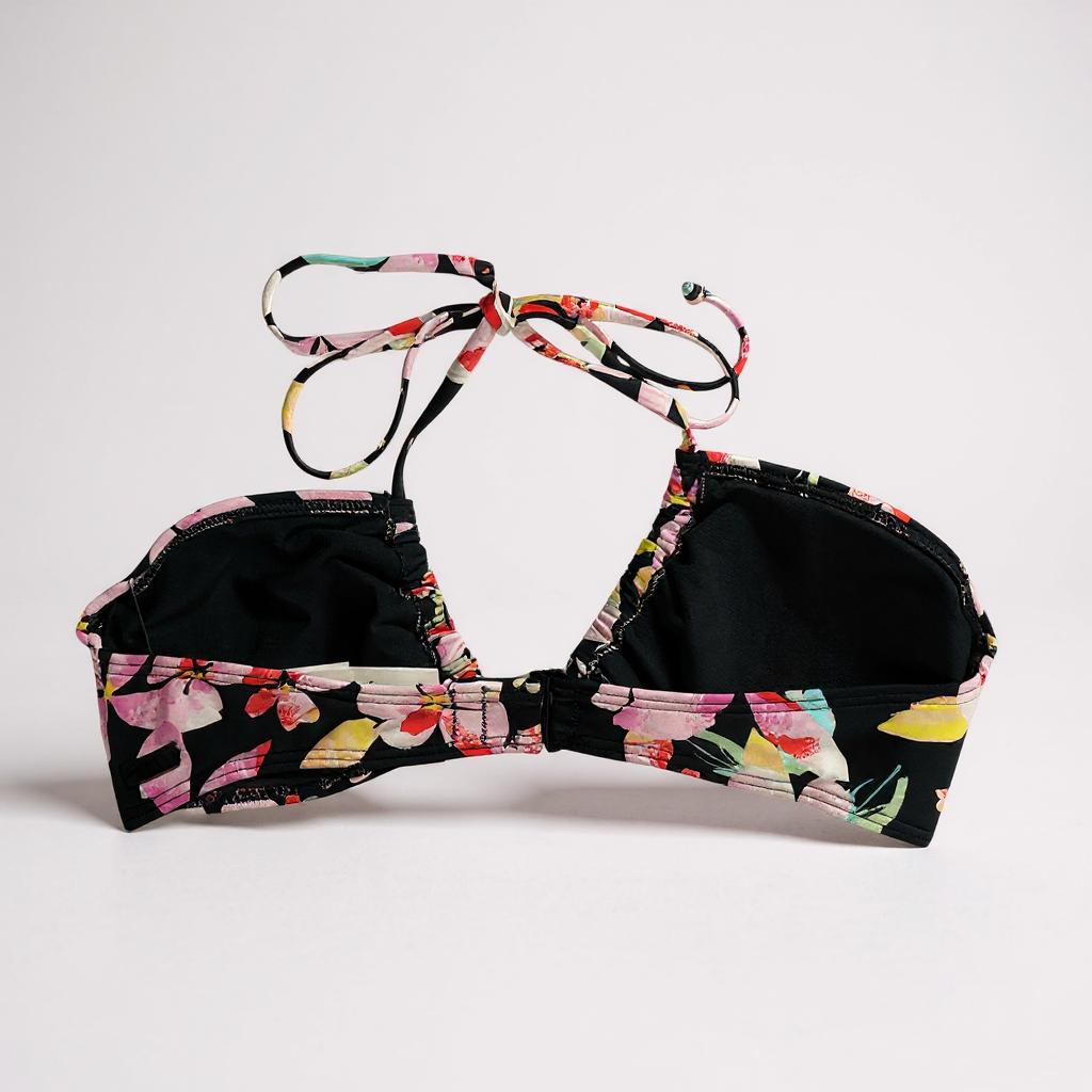 Roxy PT Beach Classics Fixed Triangle Top – Floral Black