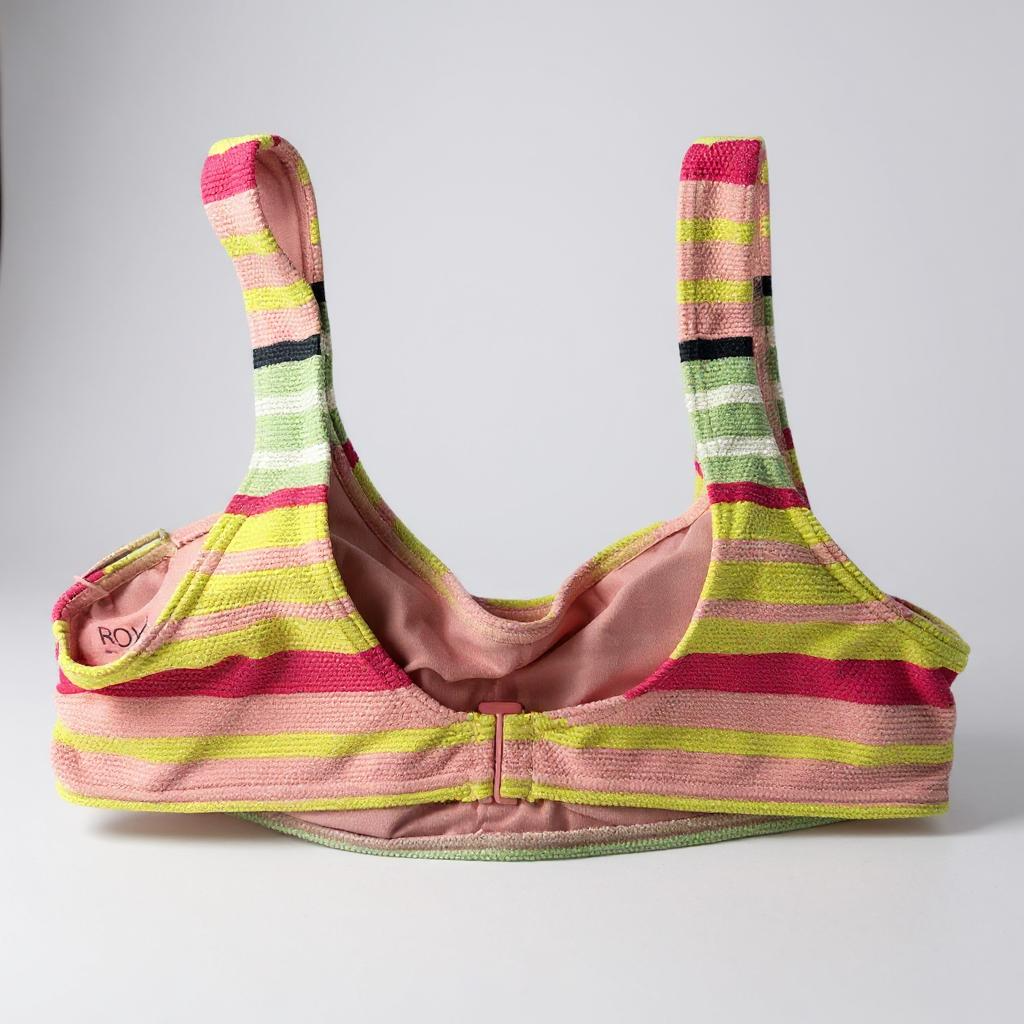 Roxy Stripe Soul Bralette Top – Multi