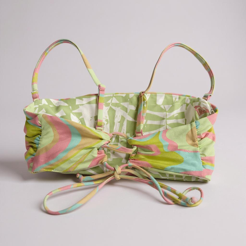 Roxy Tropics Hype Bandeau Top – Multi Pastel