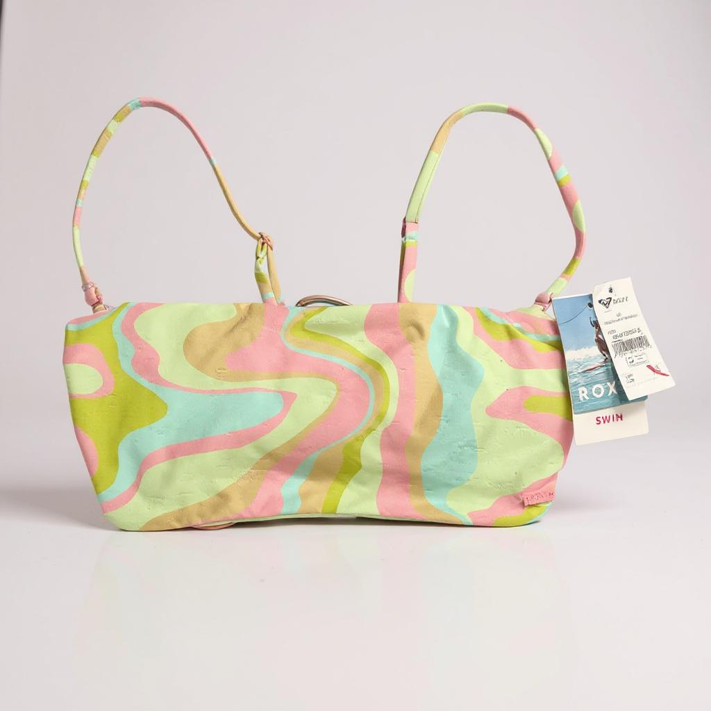 Roxy Tropics Hype Bandeau Top – Multi Pastel