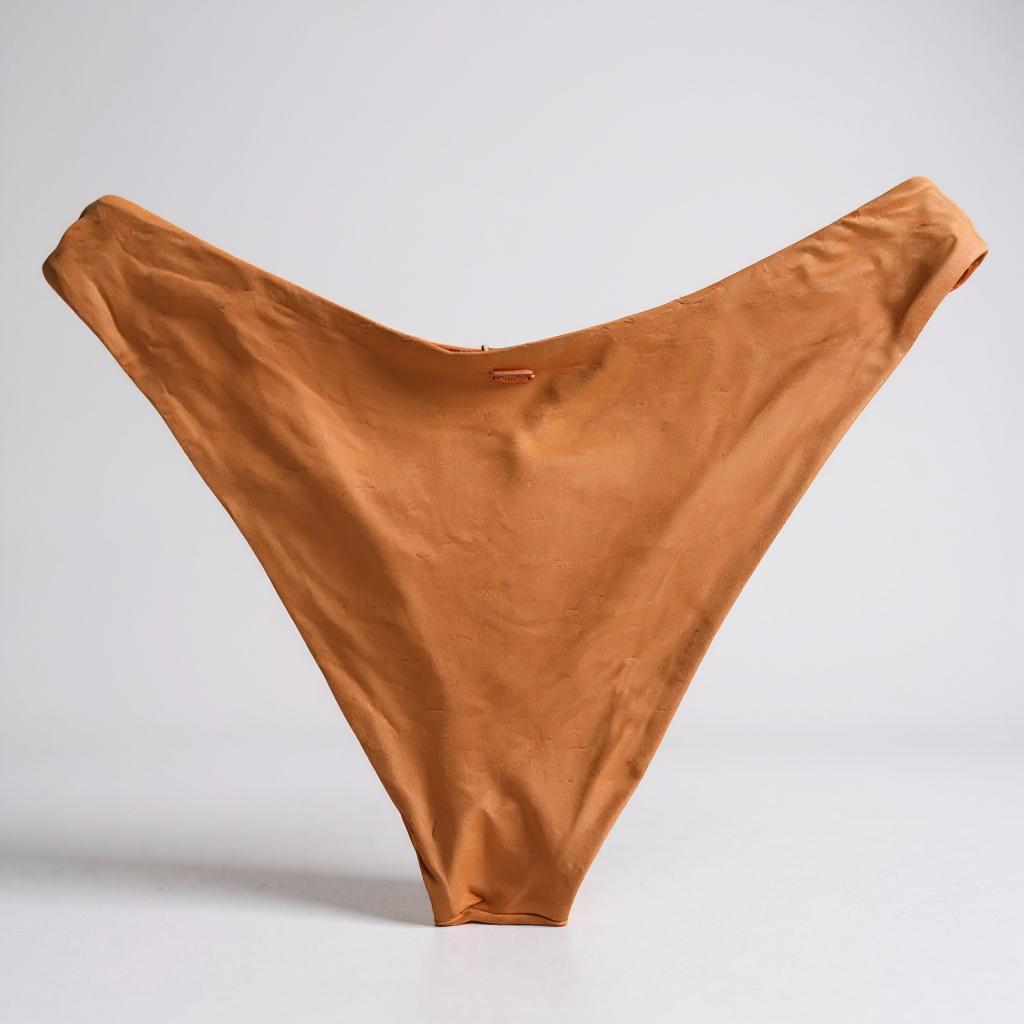 Roxy SD Beach Classics HL Bikini Bottom- Peach Orange