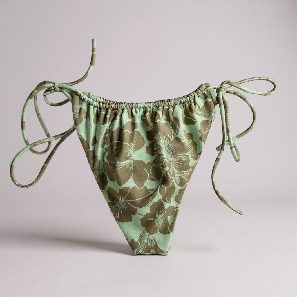 RVCA Low Rise Medium Coverage Bikini Bottom