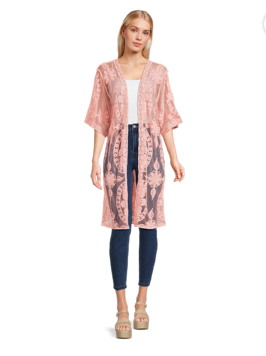 TT Lace Layering Tank – Blush Pink