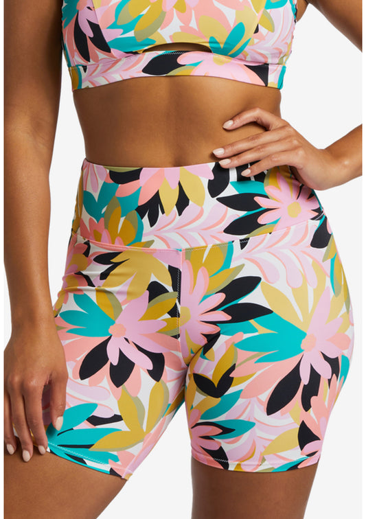 Billabong Drifter Bike Short – Multicolor Tropical Print