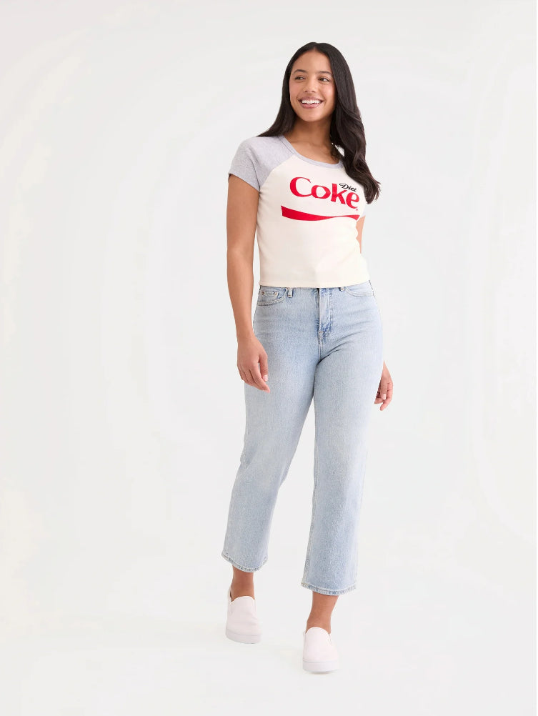 Diet Coke Grey Combo Graphic Tee