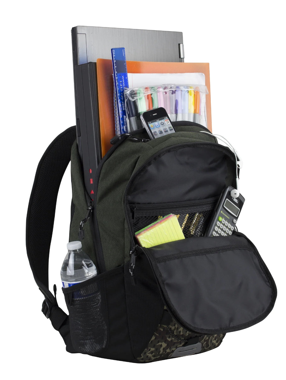 Eastsport Unisex Summit Bungee Backpack, Camo